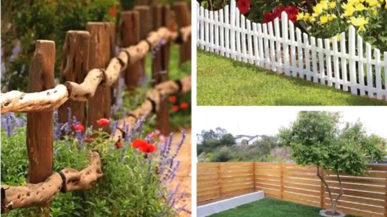 Ideias de Cerca de Madeira para Jardim