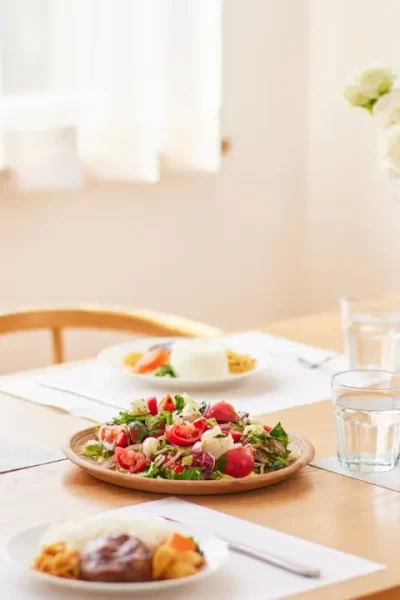 mesa posta em família