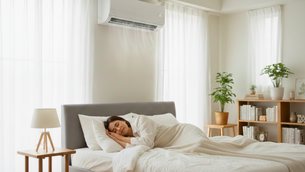 ar-condicionado para o quarto