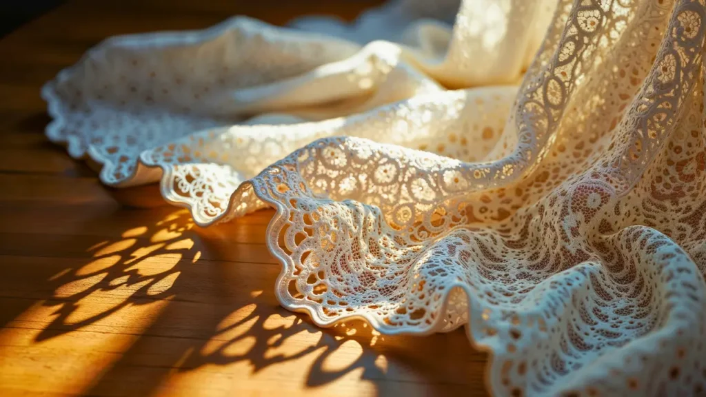 usar renda na decoração e no estilo