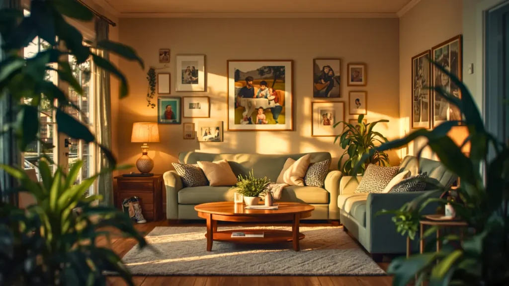 casa emocionalmente confortável